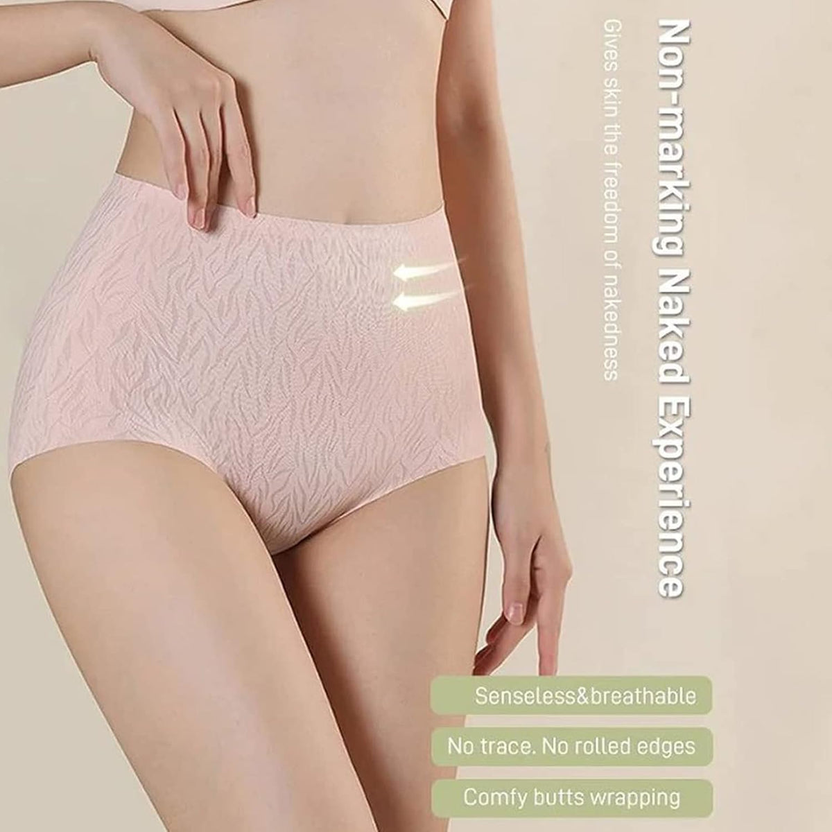 ElevateComfy™️ Seamless Underwear (Pack of 4)
